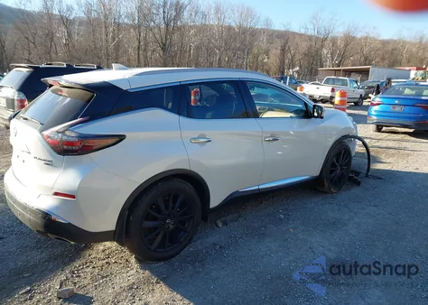 2024 Nissan Murano Platinum Intelligent Awd from USA, damaged, VIN 5N1AZ2DS5RC113578